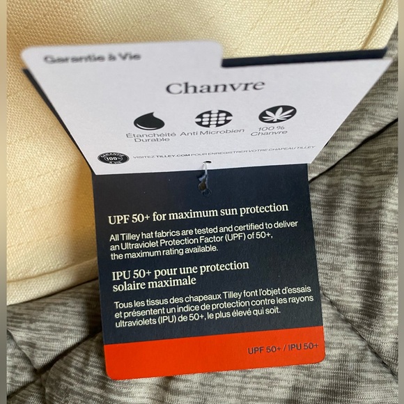 🇨🇦 NEW WITH TAGS Tilley Hemp Broad Brim Hat UPF 50+ - Picture 4 of 6